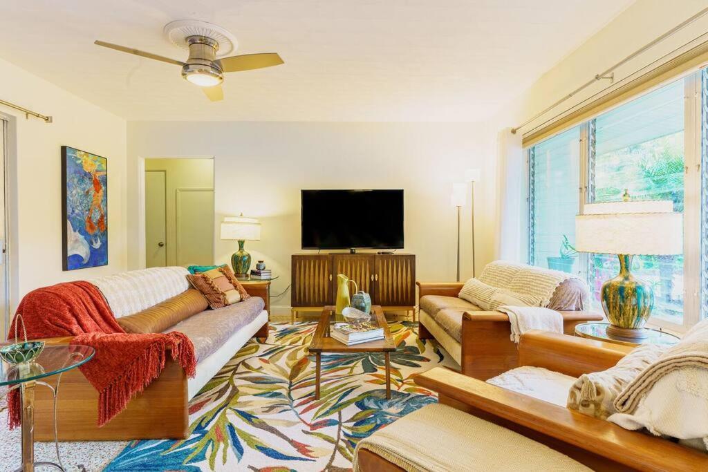 Beautiful Glam Mid-Century 1 Block From Sarasota Bay With Firepit Villa Kültér fotó